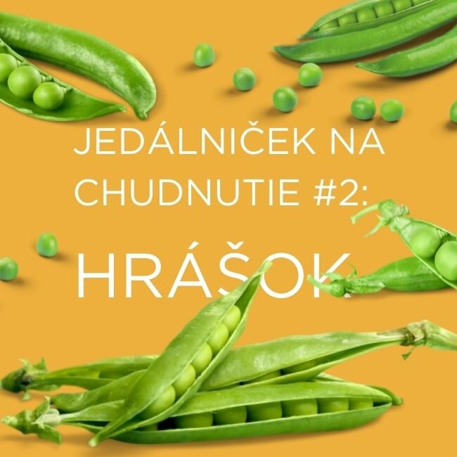 Jedálniček na chudnutie č.2 - hrášok