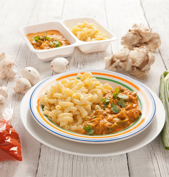 Hríbový paprikáš