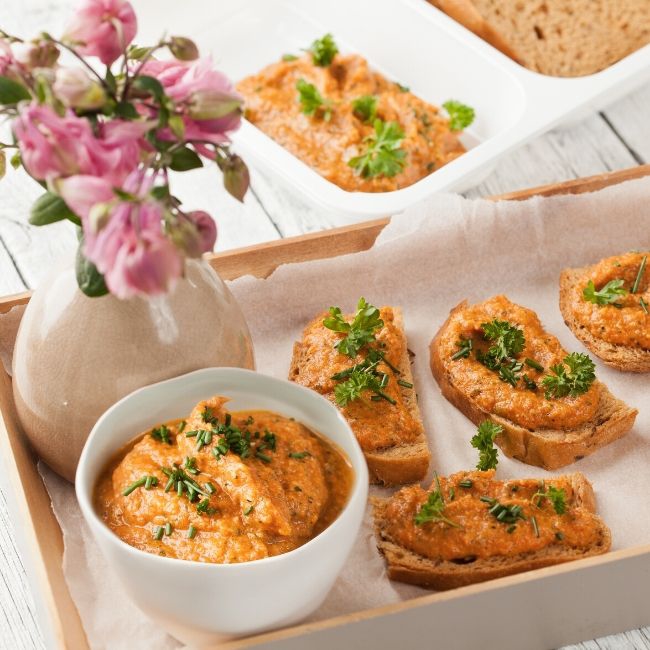 Nátierka z pečenej zeleniny