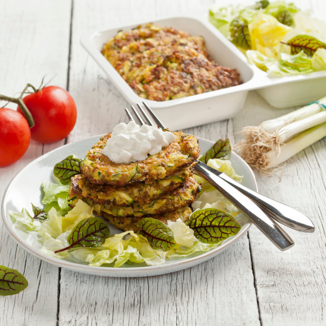 Zdravý obed: Slané lievance