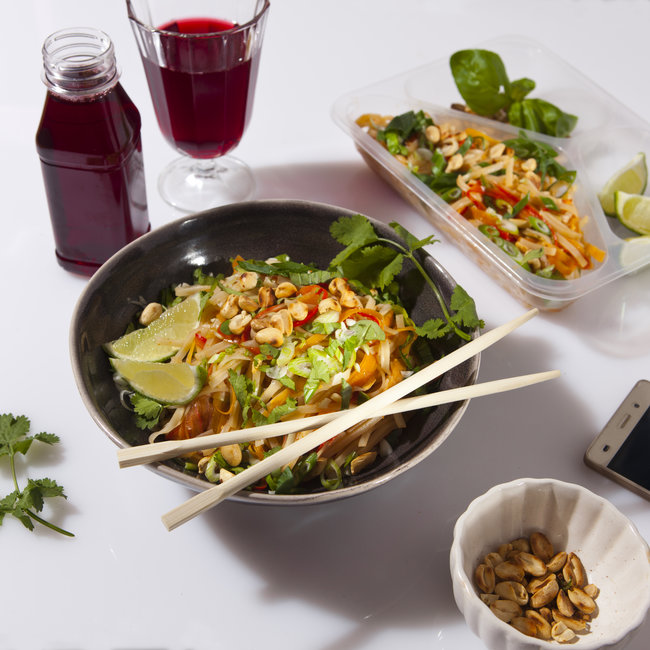 Zdravý obed: Vegetariánske Pad Thai