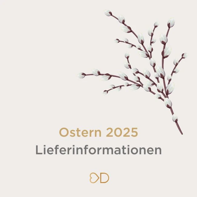 OSTERN 2025 - INFORMATIONEN ZUR LIEFERUNG