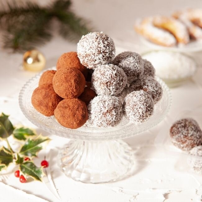 Schokoladen-Avocado-Trüffel