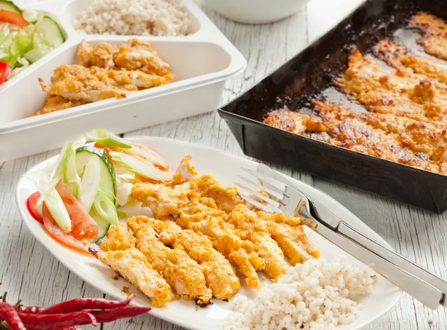 Kokosové kuracie špízy