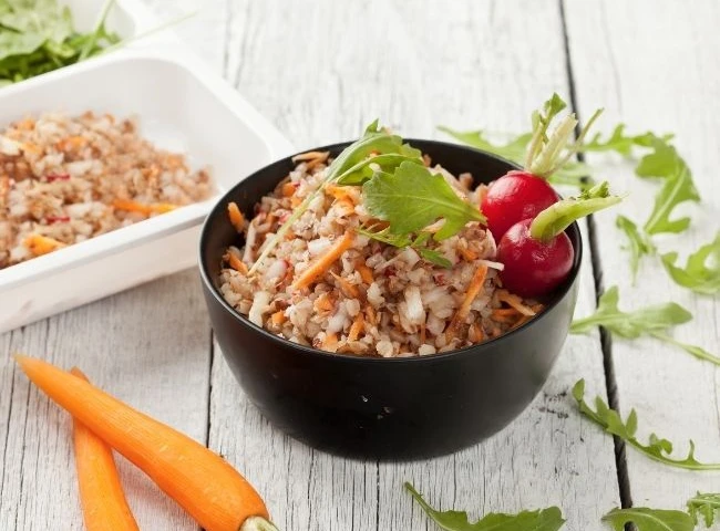 Zdravé raňajky: Pohánková kaša so zeleninou