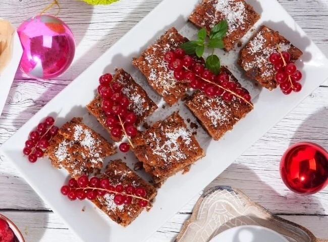 Keto koláč z orechov a čokolády