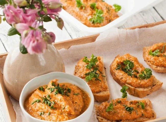 Nátierka z pečenej zeleniny