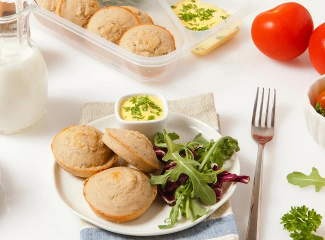 Slané pohánkové lievance