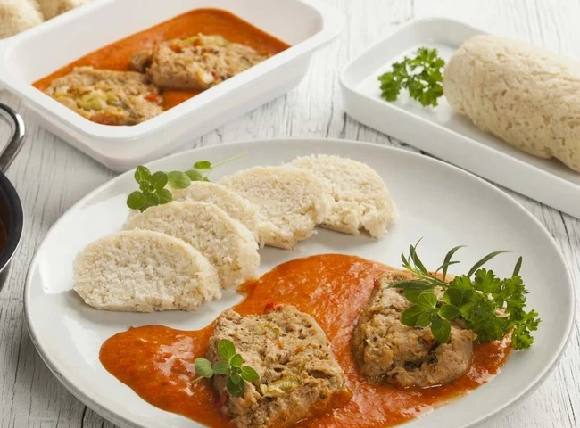 Sójové mäso na paprike