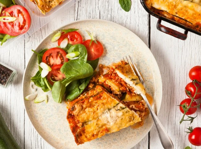 Mäsové lasagne s cukinou (bez múky)