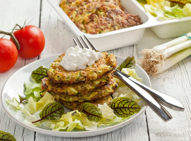 Zdravý obed: Slané lievance