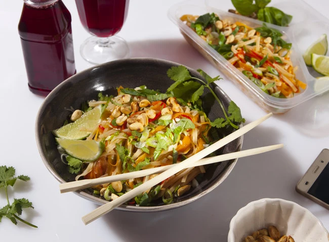 Zdravý obed: Vegetariánske Pad Thai
