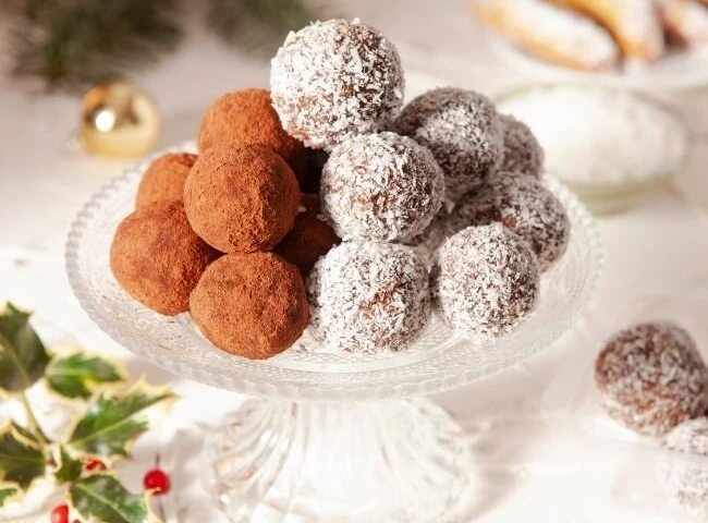 Schokoladen-Avocado-Trüffel