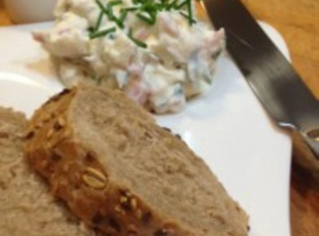 Šunkovo - bazalková nátierka