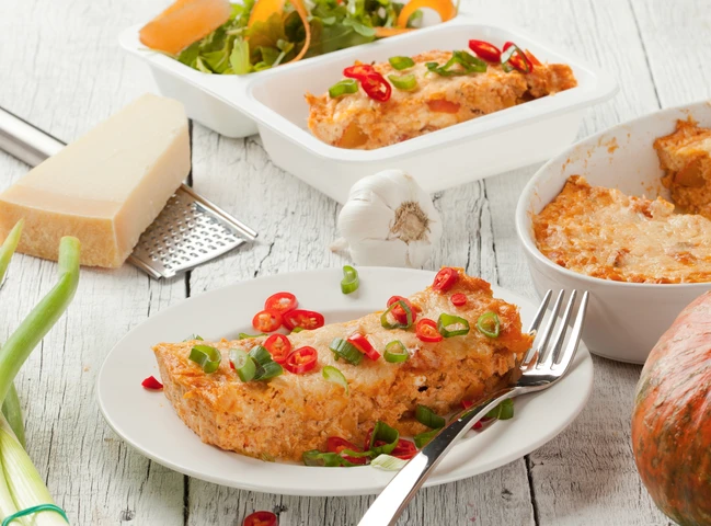 Zdravá večera: Pečená tekvica so syrom