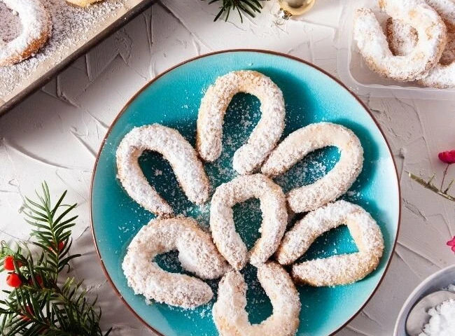 Zdravé vanilkové rožky