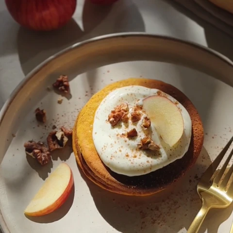 Tekvicové fit palacinky: jesenná láska na prvé sústo